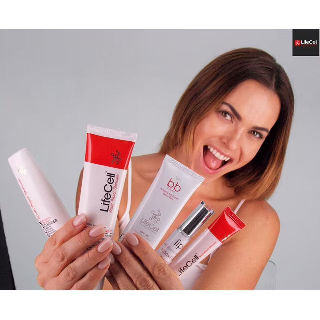 LifeCell All-In-One Skin Tightening Treatment Pack of 4 | Anti-Aging Skincare