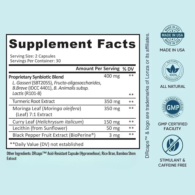Probiotic & Digestive Wellness 60 Capsules