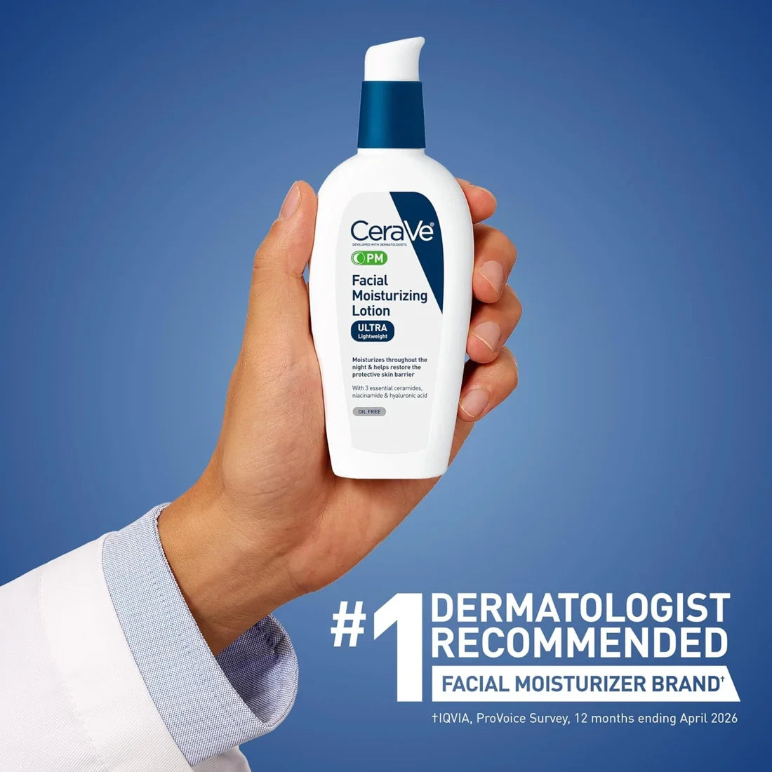 CeraVe PM Facial Moisturizing Lotion