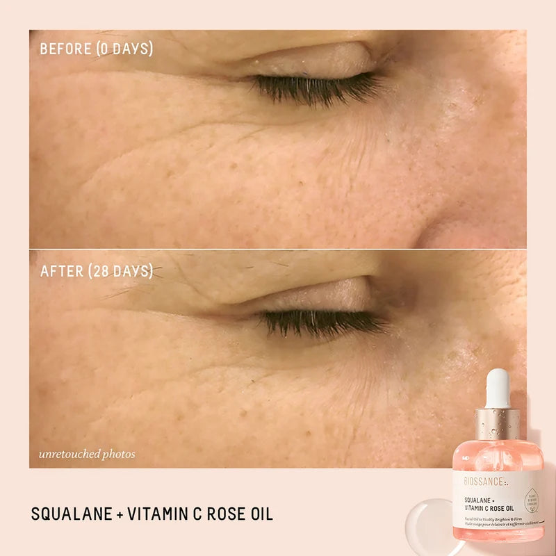 Biossance Rose Oil with Squalane and Vitamin C