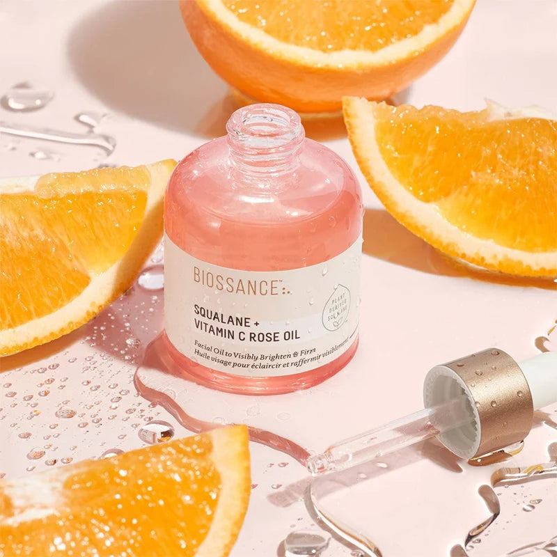 Biossance Rose Oil with Squalane and Vitamin C