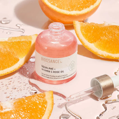 Biossance Rose Oil with Squalane and Vitamin C