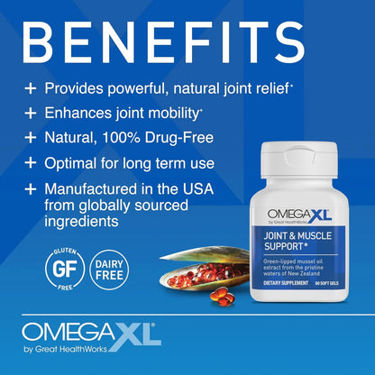 Great HealthWorks OmegaXL Joint & Muscle