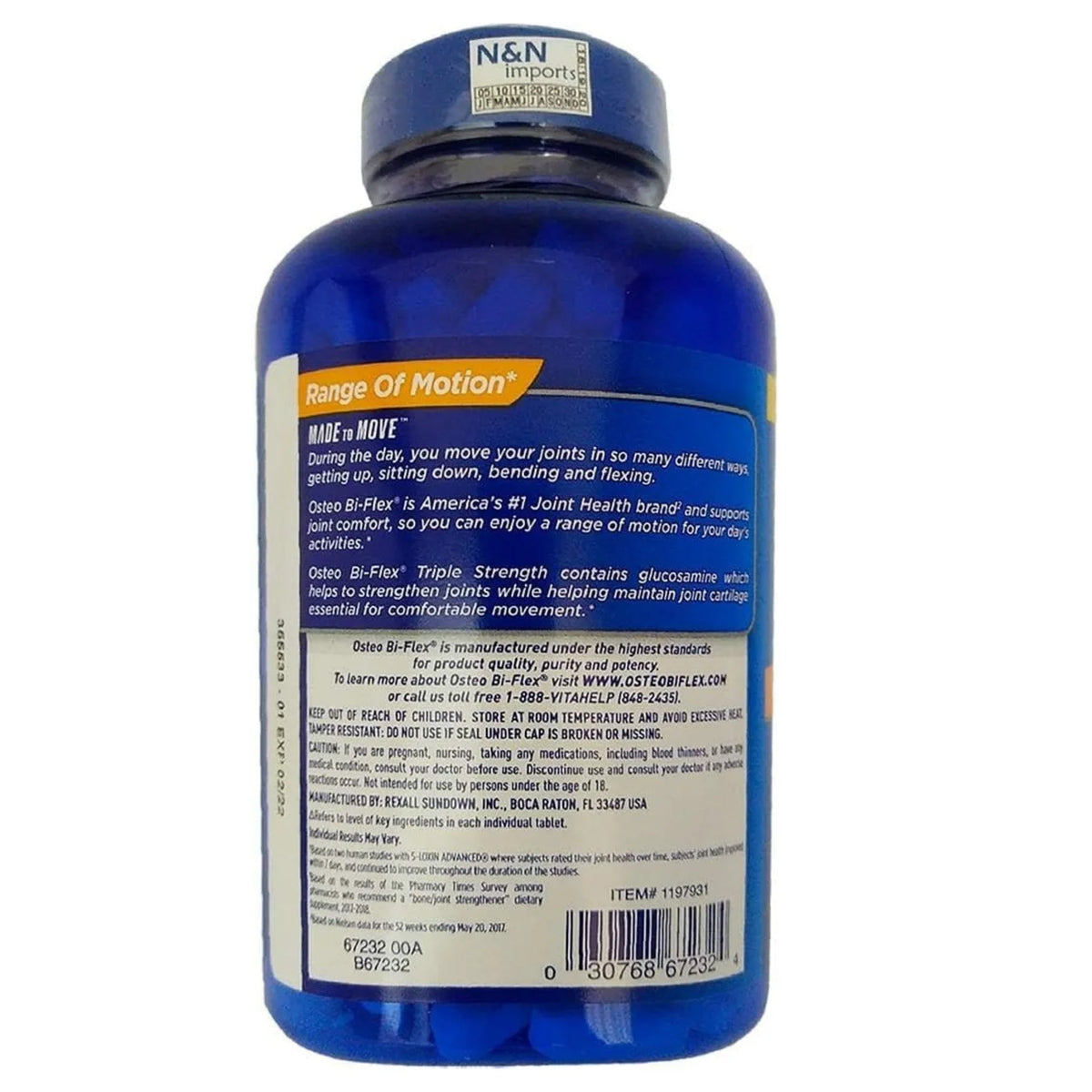 Osteo Bi-Flex Joint Health Triple Strength Glucosamine