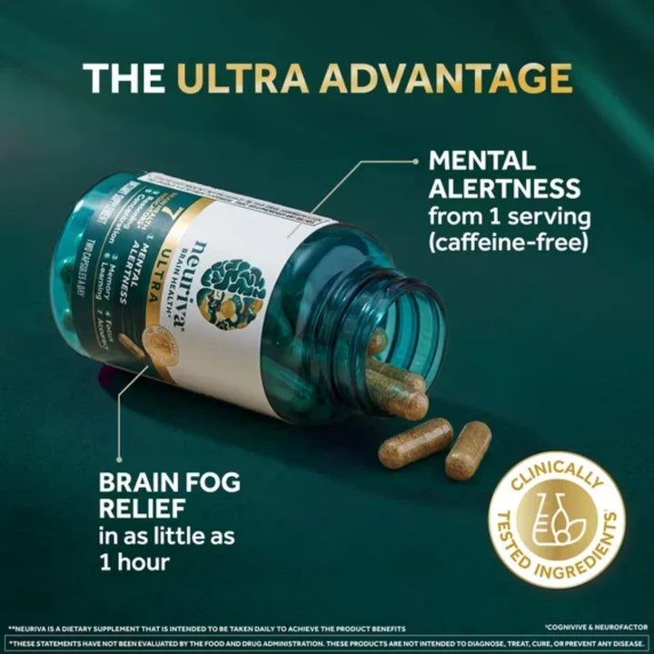 Brain Health Ultra 60 Capsules ( Pack of 5 )