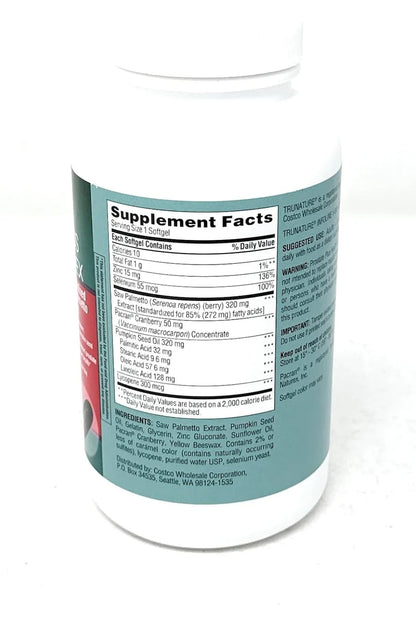 TruNature Prostate  Health Complex  supplement 250
