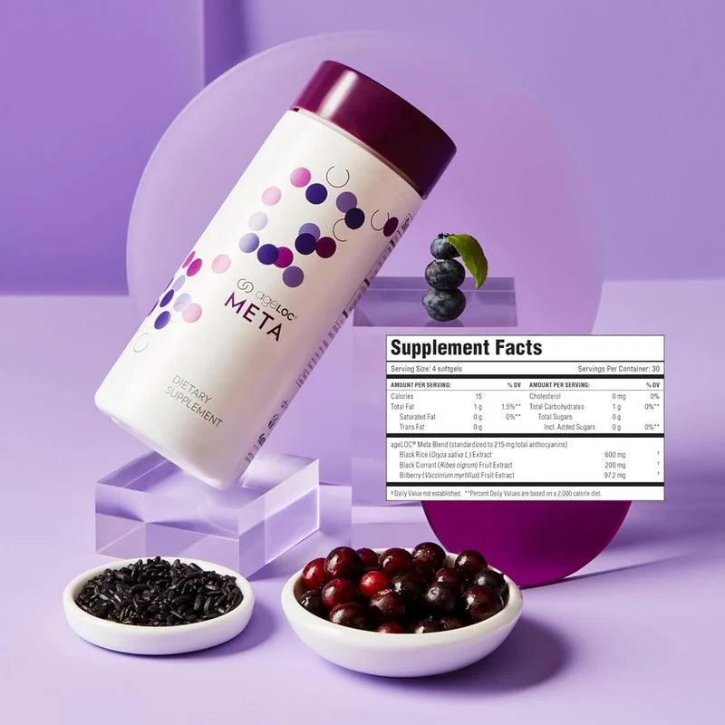 Nu Skin ageLOC Meta Dietary Supplement 120 Softgels