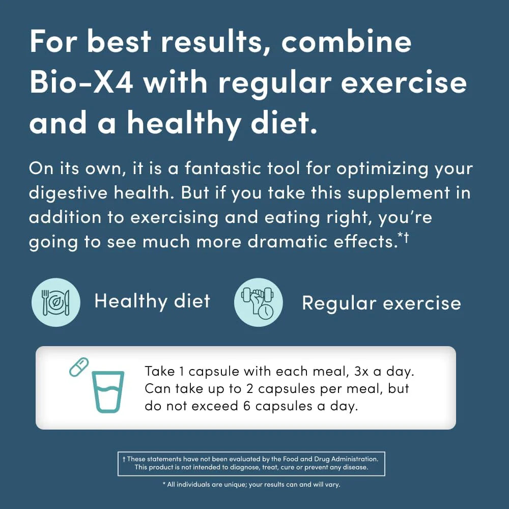 Nucific Bio-X4 4-in-1 Probiotic – 90 Capsules