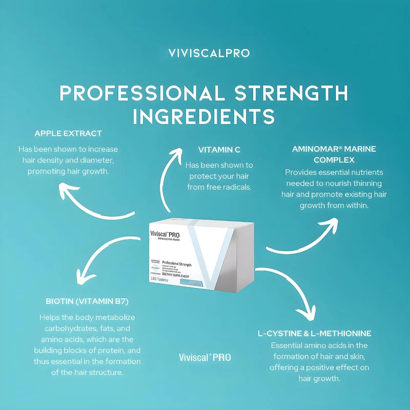 Viviscal PRO Health Supplement 180 Tablets