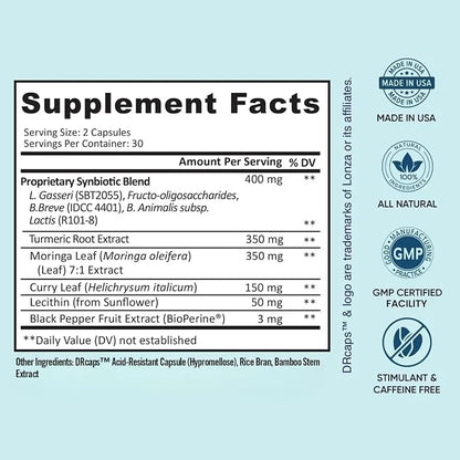 Probiotic & Digestive Wellness 60 Capsules