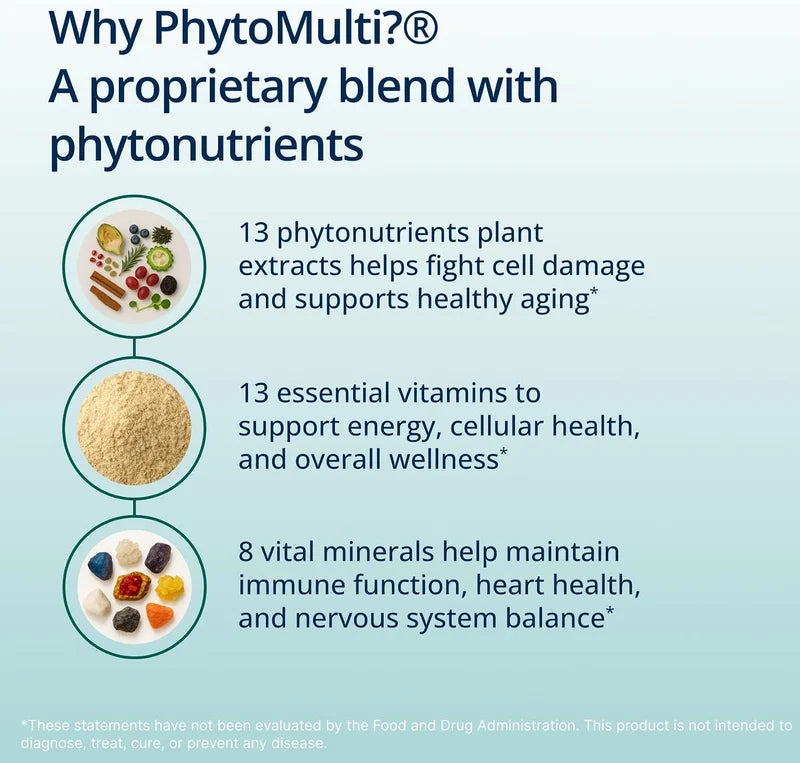 Metagenics Phyto Multi Multivitamin 120 Tablets