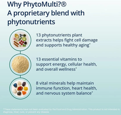 Metagenics Phyto Multi Multivitamin 120 Tablets