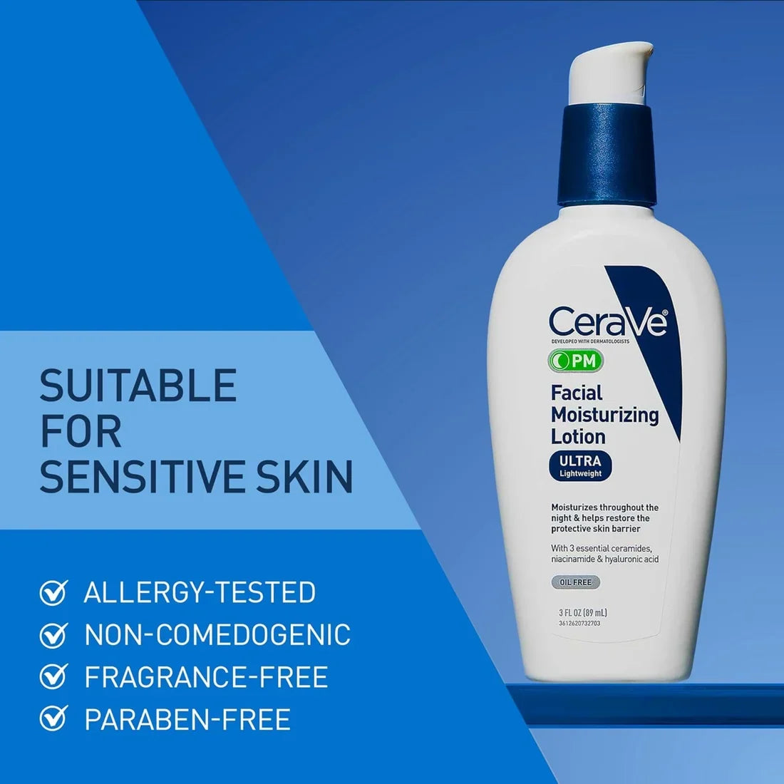 CeraVe PM Facial Moisturizing Lotion