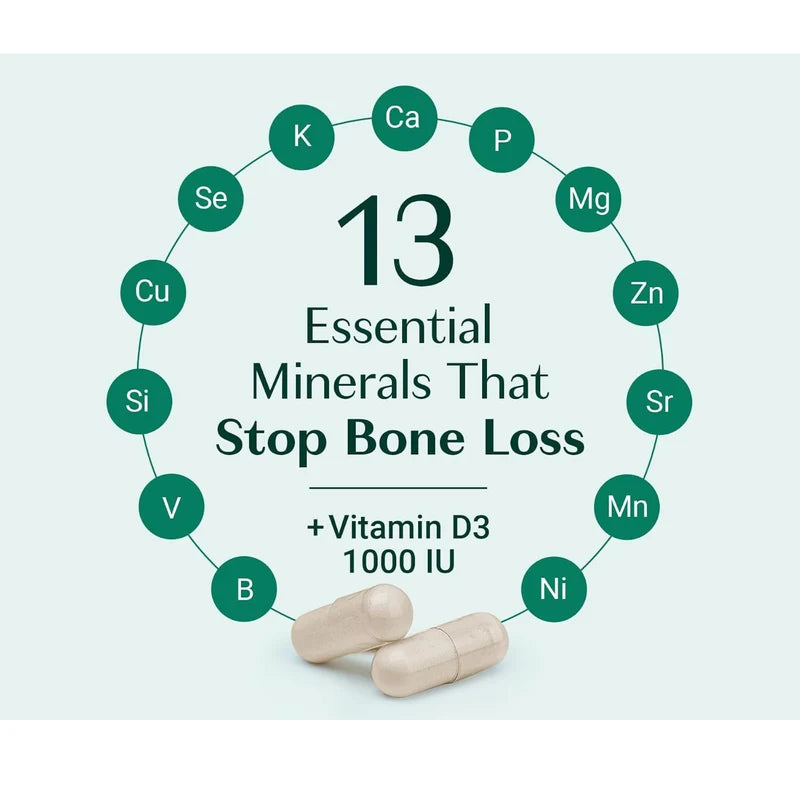 AlgaeCal Plant Calcium 90 Veggie Capsules | Bone Health