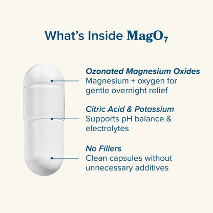 nbpure MagO7 Oxygen-Based Digestive Cleanse – 90 Capsules