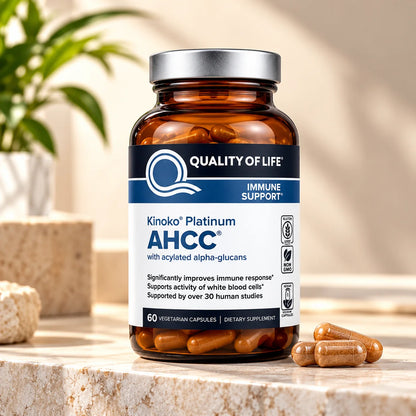 AHCC Immune Support Supplement 60 Vegicaps | Dietary Supplement