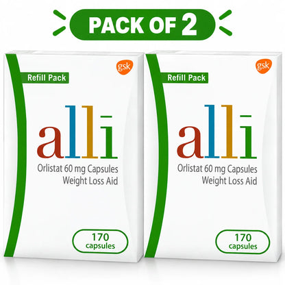 alli Weight Loss Supplement, Orlistat 60 mg