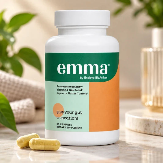 Emma Gut Health Support Supplement 60 Capsules | Digestive Wellness