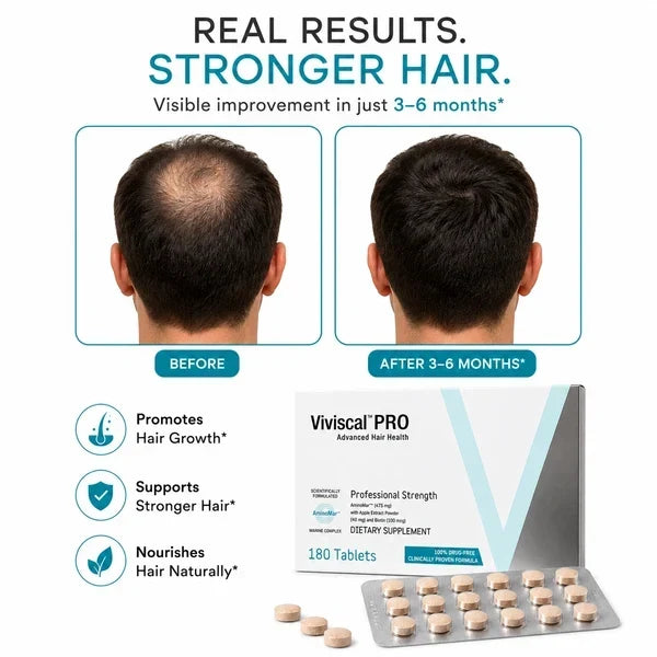 Viviscal PRO Advanced Hair Health Supplement 180 Tablets