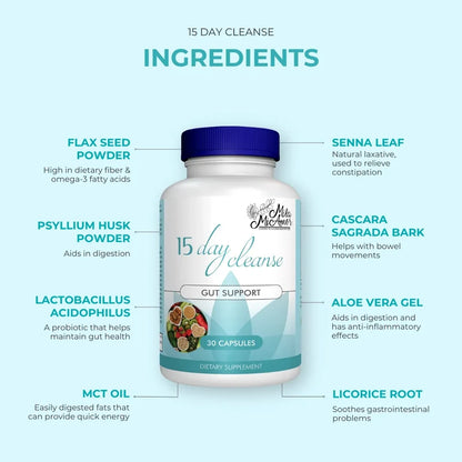 Milamiamor 15 Day Cleanse - Gut support