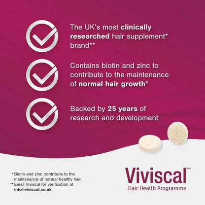 Viviscal Advanced Supplement  180 tablets