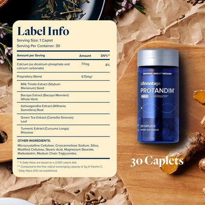 LifeVantage Protandim NRF2 Synergizer 3-Pack – 90 Caplets Total