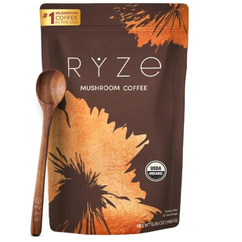 RYZE Organic Mushroom Coffee 30 Servings