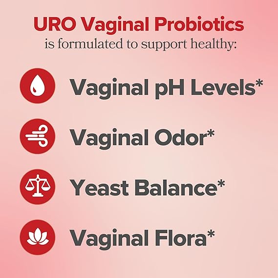 URO Vaginal Probiotics  60 Capsules