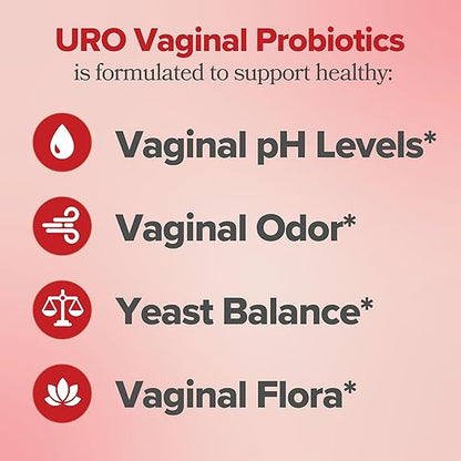 URO Vaginal Probiotics  60 Capsules