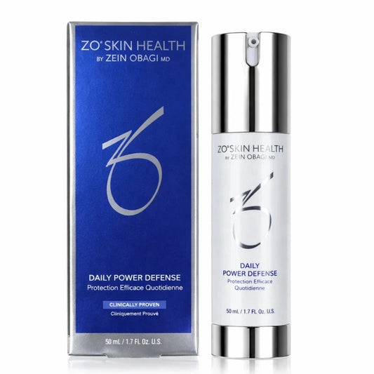 Shop ZO Skin Health Daily Power Defense 50ml, an advanced antioxidant serum designed to support the skin barrier, maintain hydration, and improve the appearance of healthy, radiant skin.