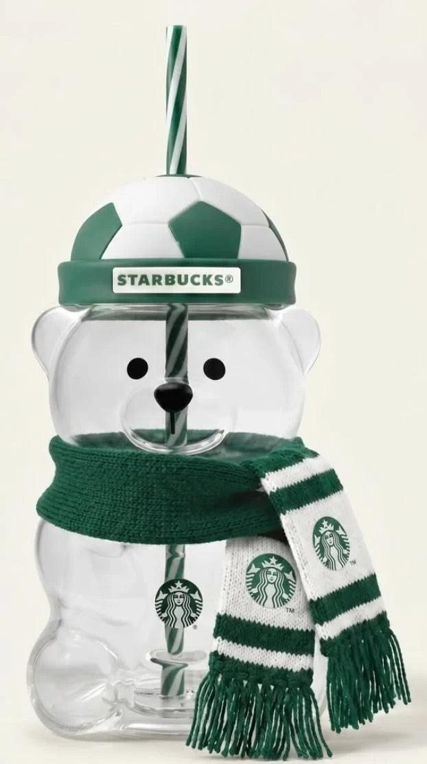 Starbucks Bearista Glass Cup 20 oz
