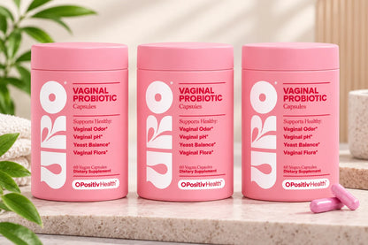 O Positiv URO Vaginal Probiotic – 60 Vegan Capsules