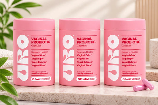 O Positiv URO Vaginal Probiotic – 60 Vegan Capsules