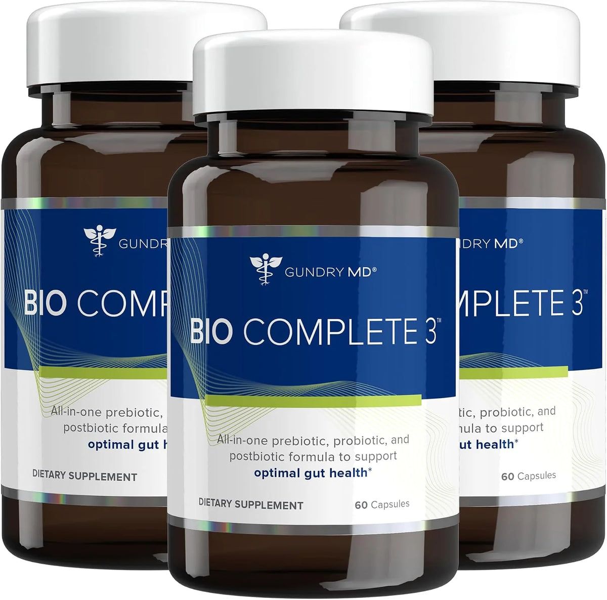 Gundrryy MD Bio Complete 3, 3-in-1 Probiotics