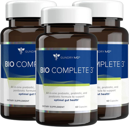 Gundrryy MD Bio Complete 3, 3-in-1 Probiotics