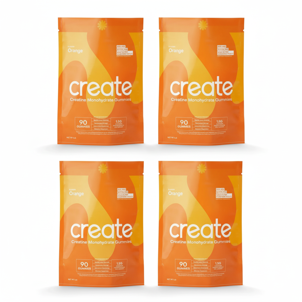 Create Creatine Gummies Pack of 4