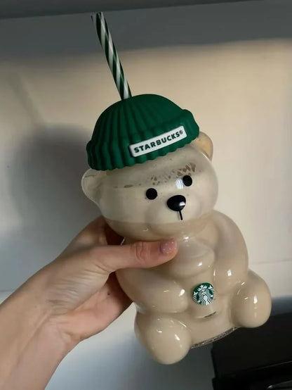 Starbucks Bearista Glass Cup 20 oz