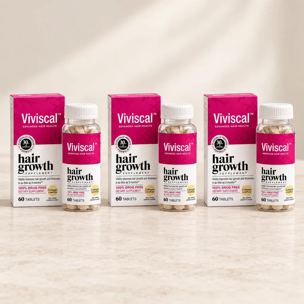 Viviscal Hair Growth Supplement for Women 60 Tablets ( Pack of 3 )