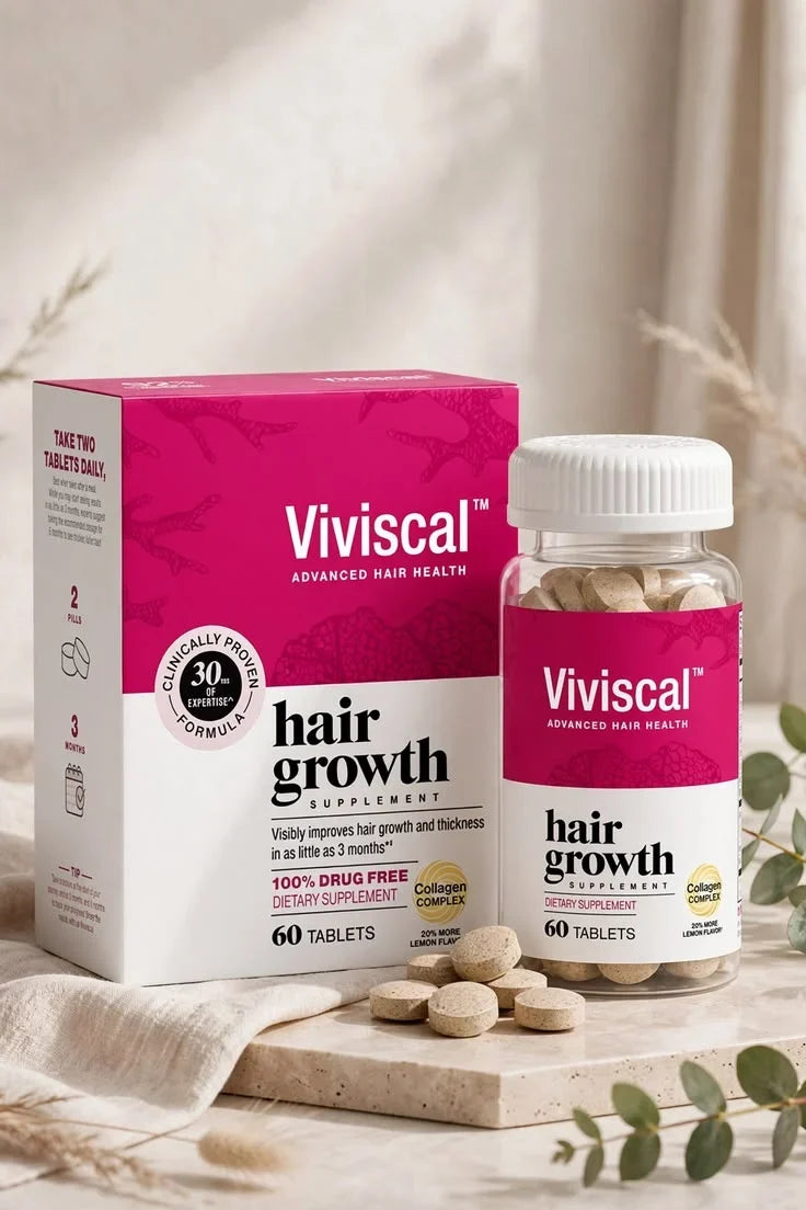 Viviscal Hair Growth Supplement for Women 60 Tablets ( Pack of 3 )