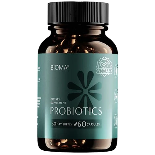 BIOMA Probiotics 60 Capsules Vegan Dietary Supplement