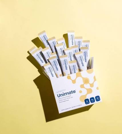 Unicity Unimate Lemon Ginger Drink Mix 30 Packets | Herbal Beverage