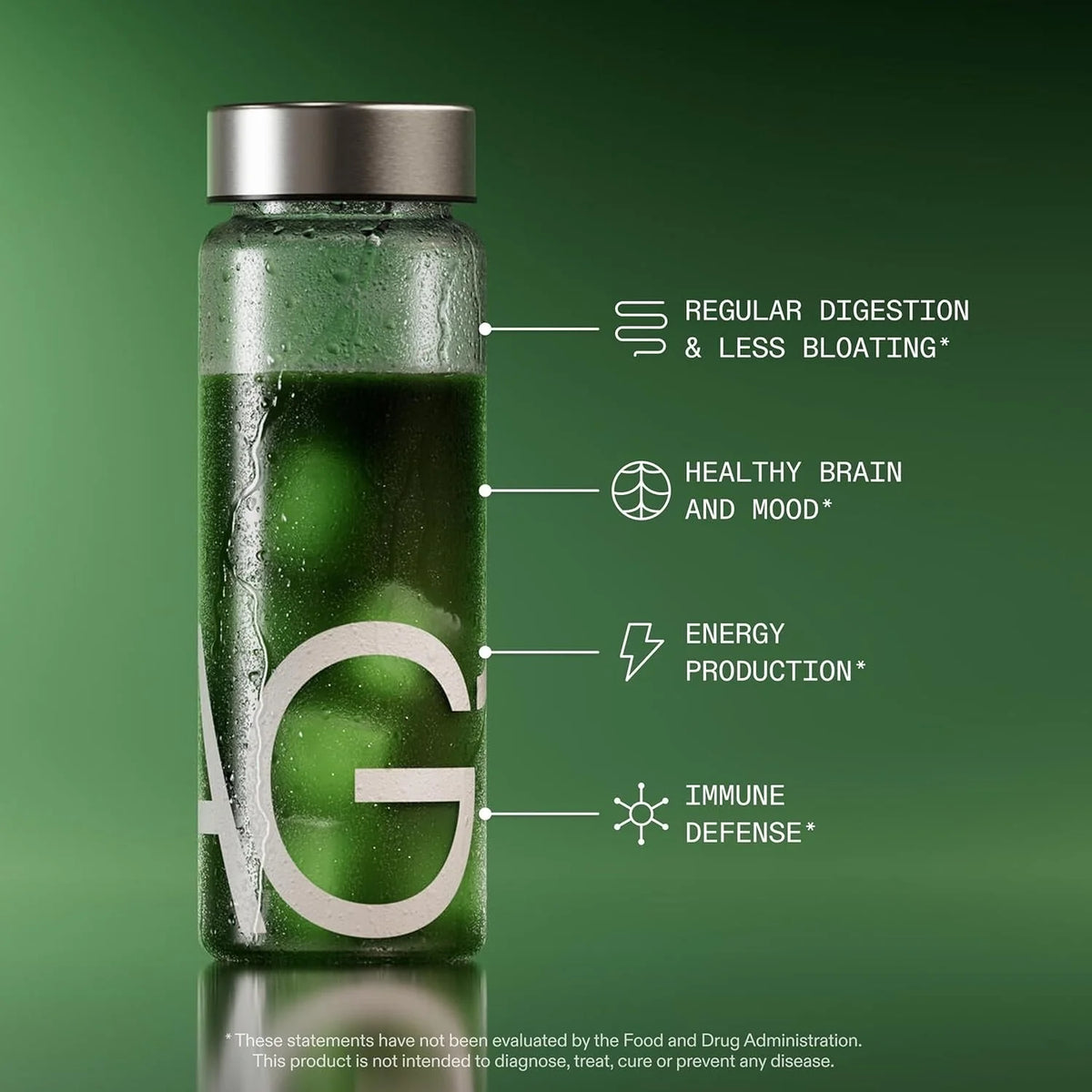 AG1 Greens Powder | 75 Vitamins + Probiotics