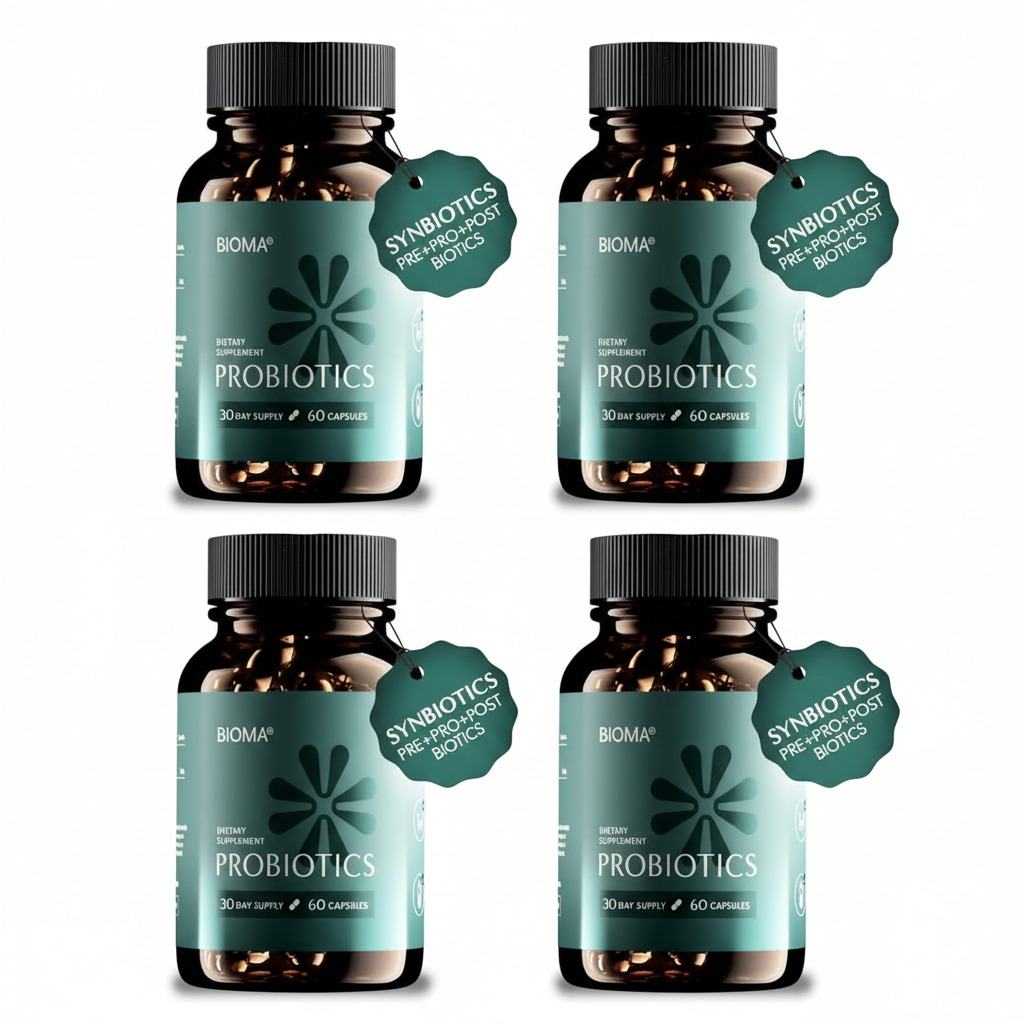 Pack of 4 - BIOMA Probiotics