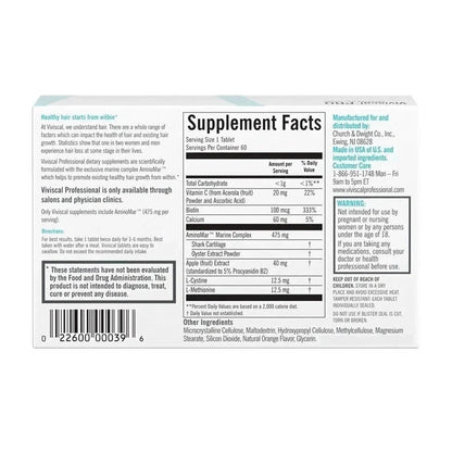 Viviscal Pro Advanced Hair Supplement - 180 Tablets