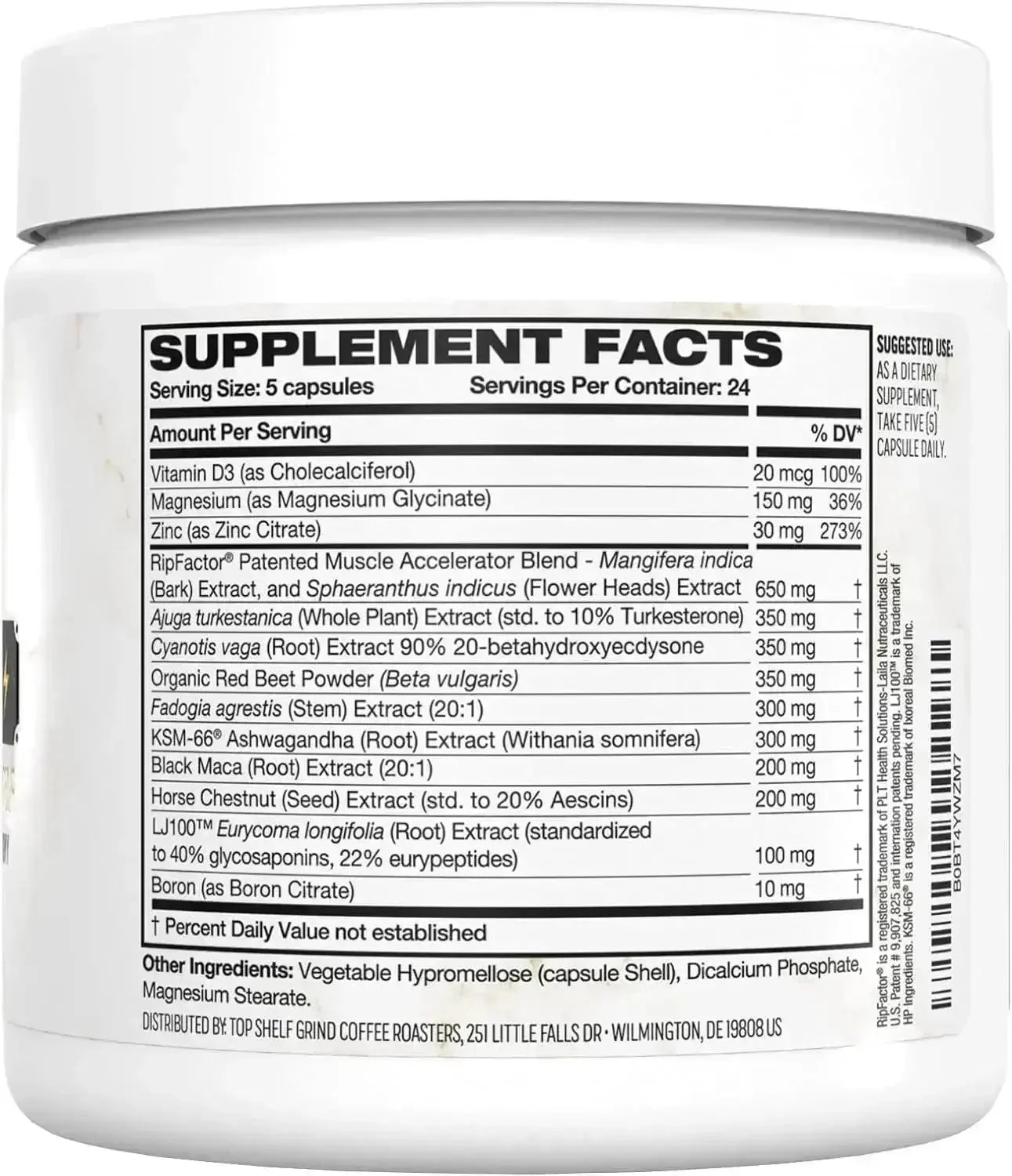 King Maker Maximum Booster Dietary Supplement 120 Capsules